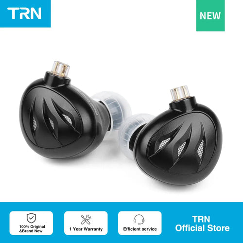 TRN Rosefinch 12mm Flat Planar Driver In-ear Monitors Earphones Metal Running Noise HIFI Bass Headphones Cancelling Headset
