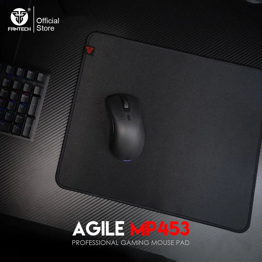 FANTECH AGILE MP453 Game Mouse Pad 450mm x 350mm Large Mouse pad Water-Resistant SPEEDSILK Surface for Mousepad Gamer