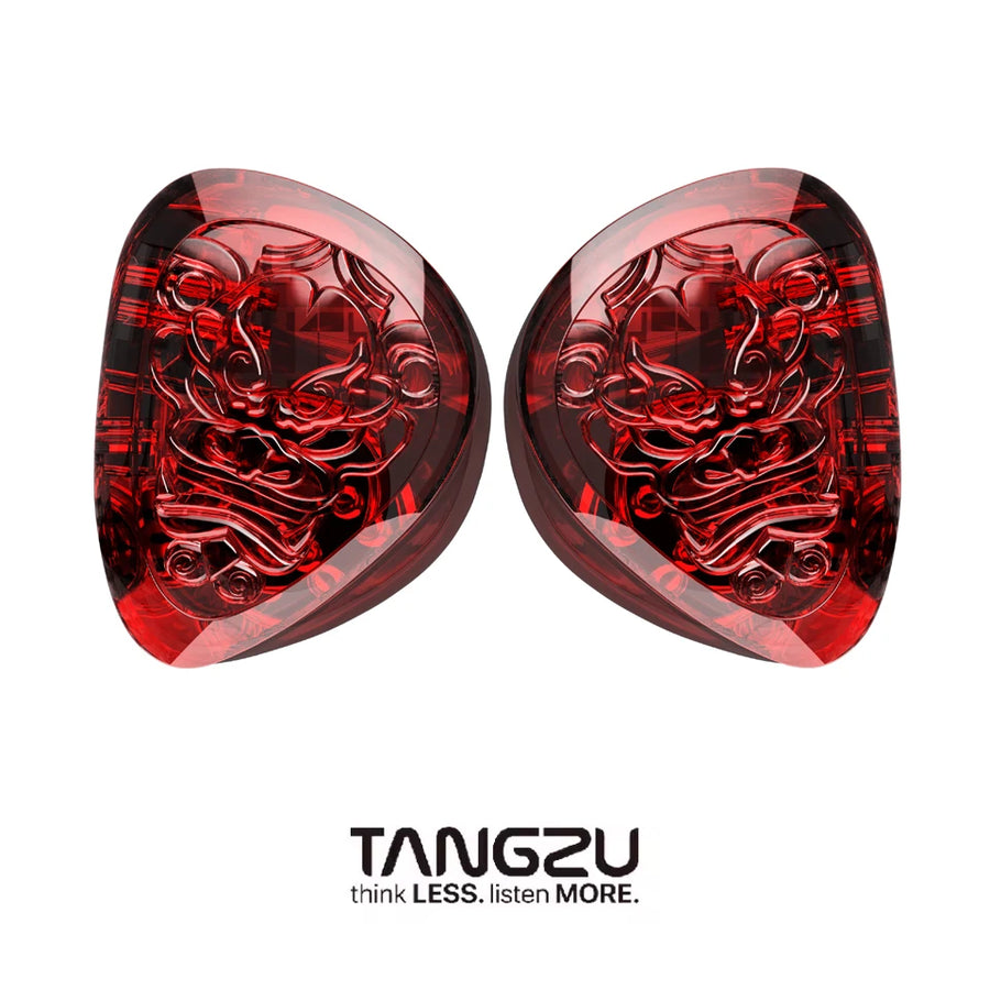 TANGZU WANER 2 Red Lion Bass Edition Dynamic Driver In-ear Earphones High-Quality Sound Comfortable Wearing Wired Earbuds