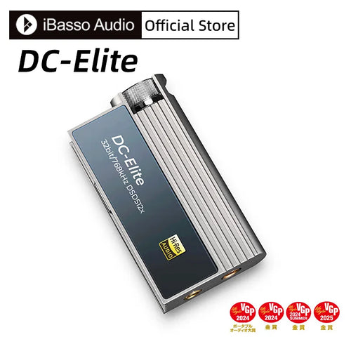IBasso DC Elite Flagship Portable DAC USB AMP Decoder Headphone Amplifier ROHM BD34301EKV 3.5mmm 4.4mm for Android iOS