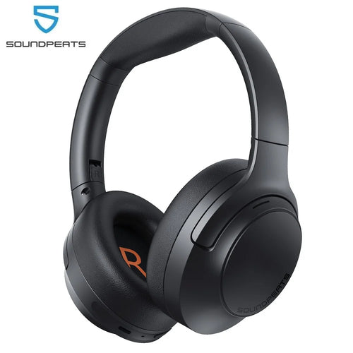 SoundPEATS Cove pro Headphones Bluetooth 6.0 -56dB ANC, Noise-Cancelling Headset, Hi-Res LDAC Lossless Audio, 95H Battery,7-Mic