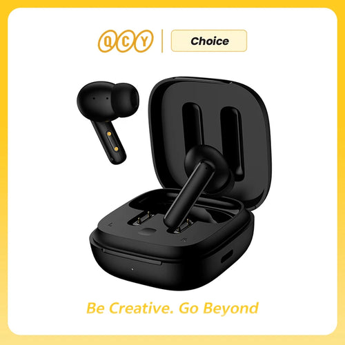 QCY T13 ANC Earphone Bluetooth 5.3 Active Noise Cancellation Wireless Headphone 4 Mics ENC TWS Earbuds 0.068s Low Latency 30Hrs