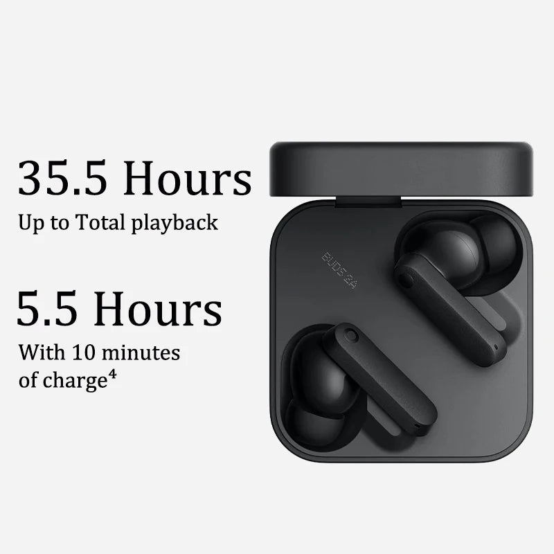 Global Version CMF Buds 2a Bluetooth 5.4 Up to 31H of playback 12.4mm Driver 42dB ANC 4HD Mics IP54