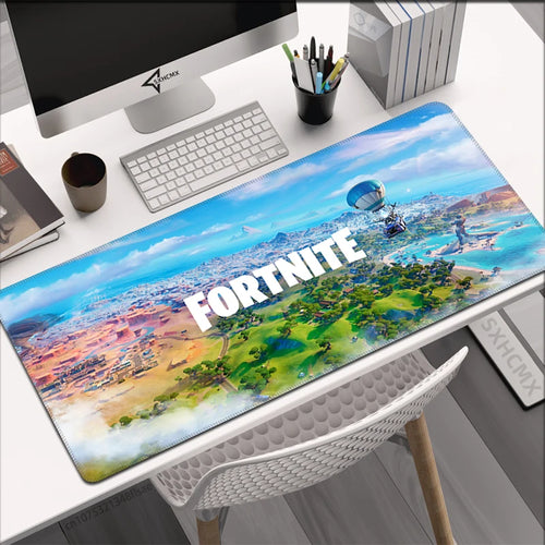 Deskmat F-Fortnite Gaming Mouse Pad Anime Mousepad Xxl Computer Accessories Desk Mat Mats Gamer Mause Office Offices Pc Desktop